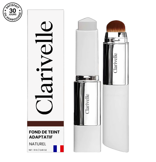 Fond de teint 2-en-1 avec pinceau intégré