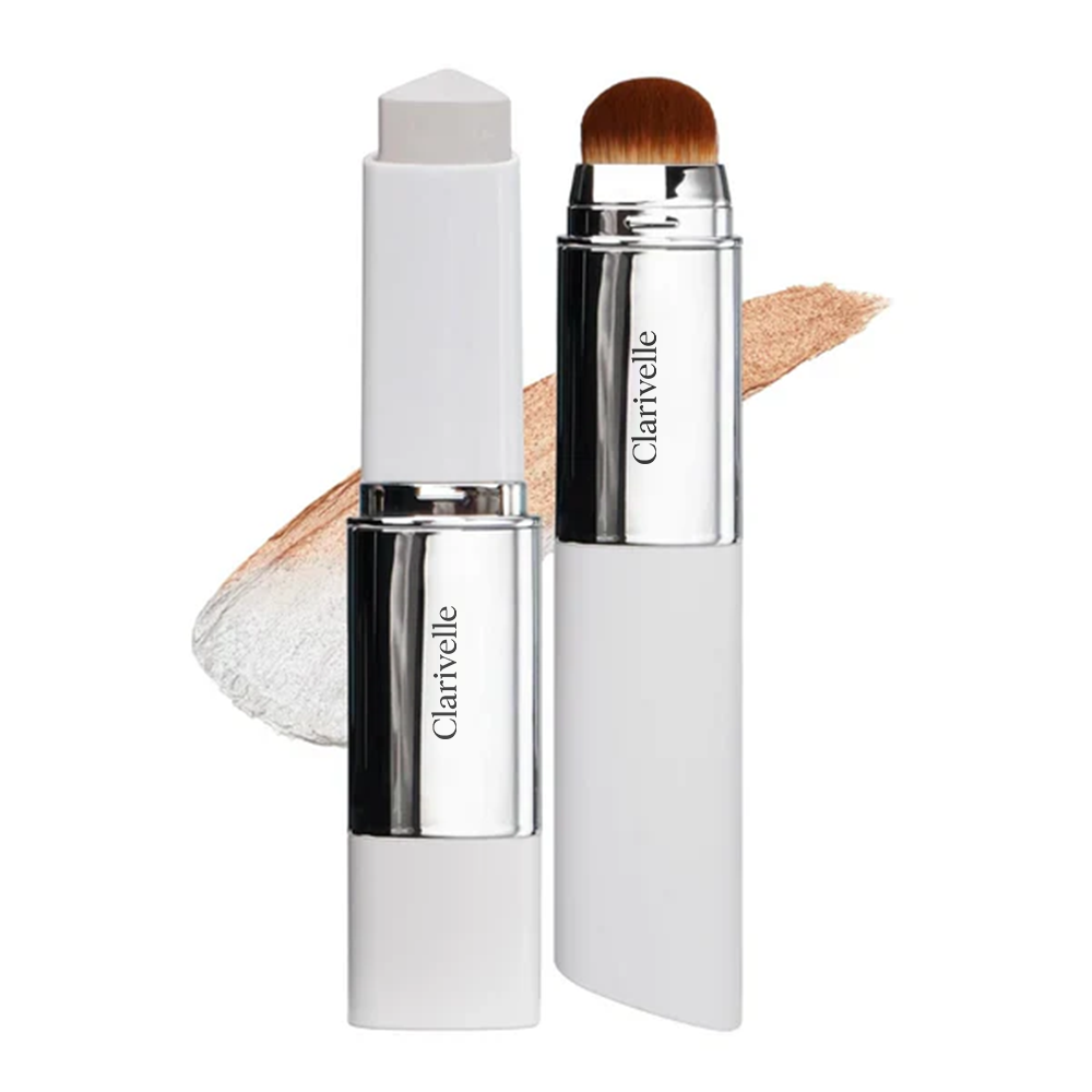 Fond de teint 2-en-1 avec pinceau intégré